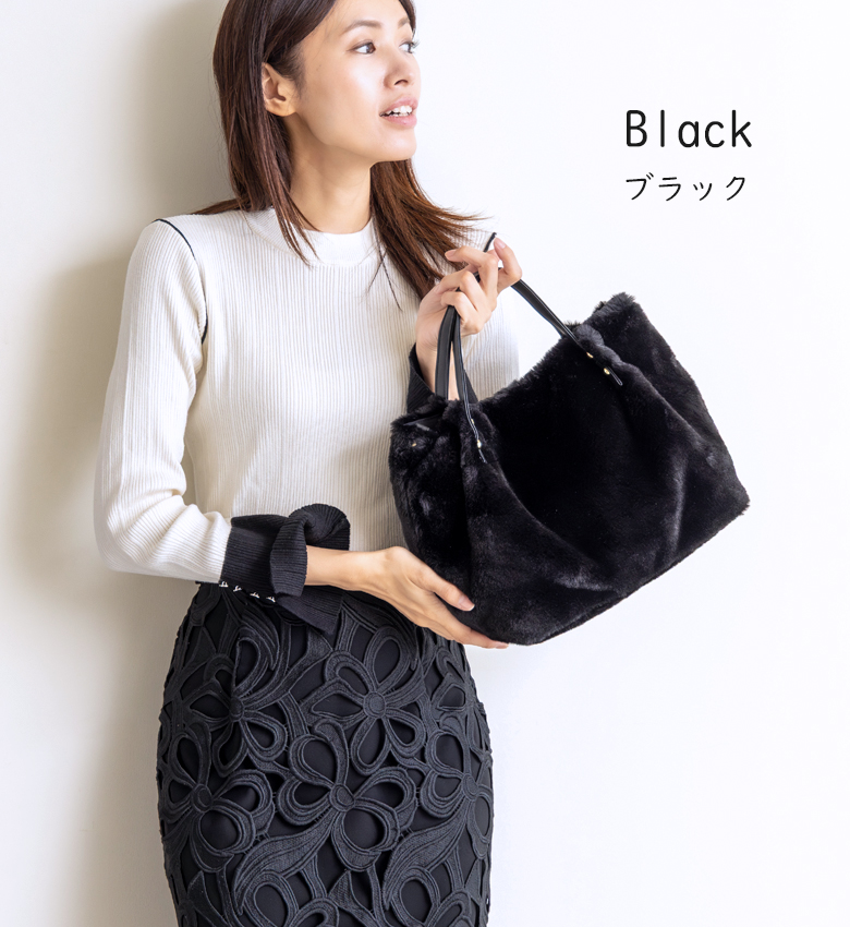 【2wayで使える ふわもこファー】 ショルダーバッグ レディース トート バッグ 誕生日 クリスマス プレゼント 304