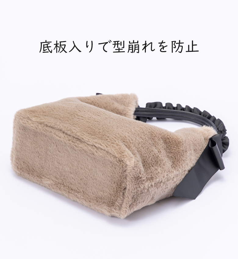 Sサイズ【大人かわいい ふわもこファー】 ショルダーバッグ レディース トート バッグ 誕生日 クリスマス プレゼント 305