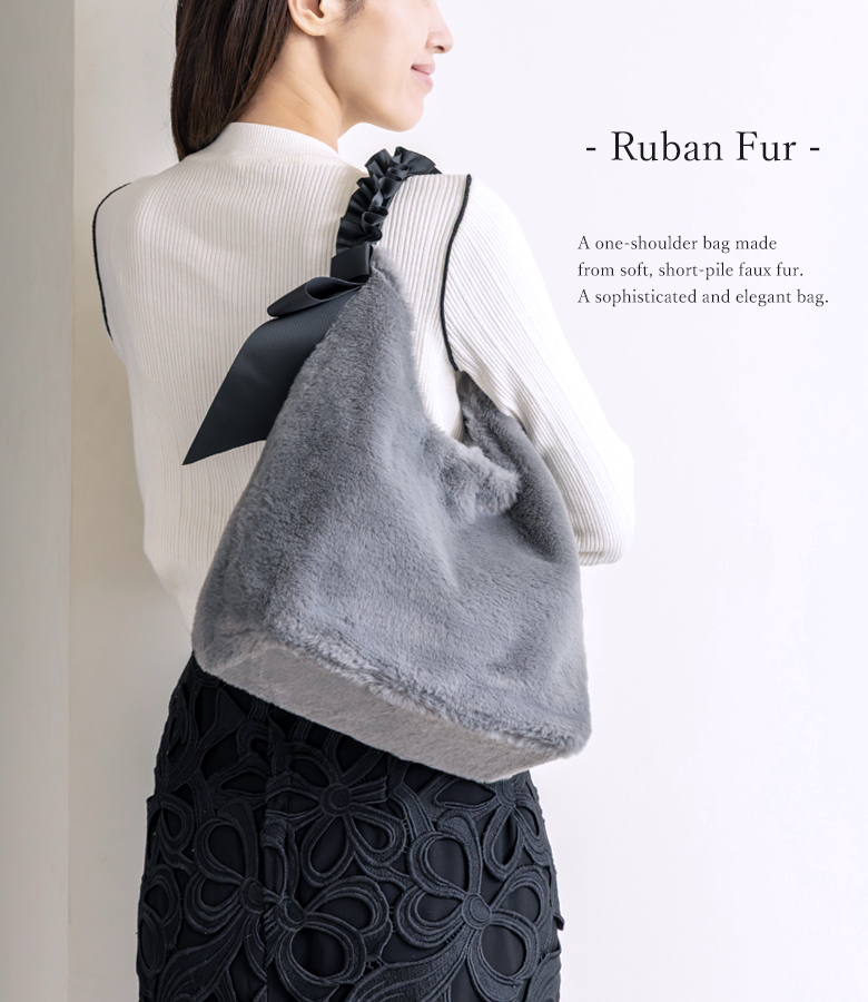 Sサイズ【大人かわいい ふわもこファー】 ショルダーバッグ レディース トート バッグ 誕生日 クリスマス プレゼント 305