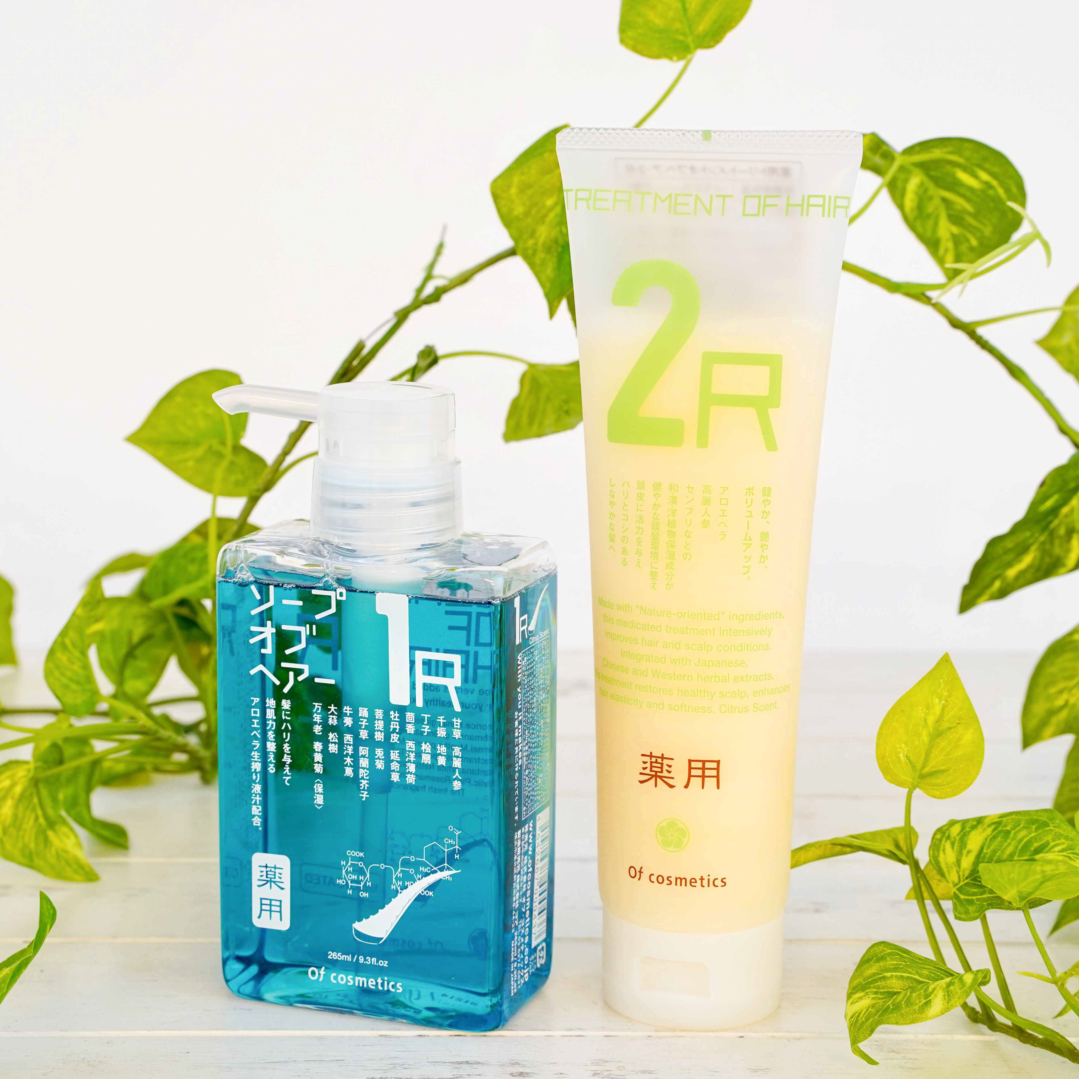 男性におススメ・薬用頭皮ケアシャンプーセット（シトラスフレッシュの香り）