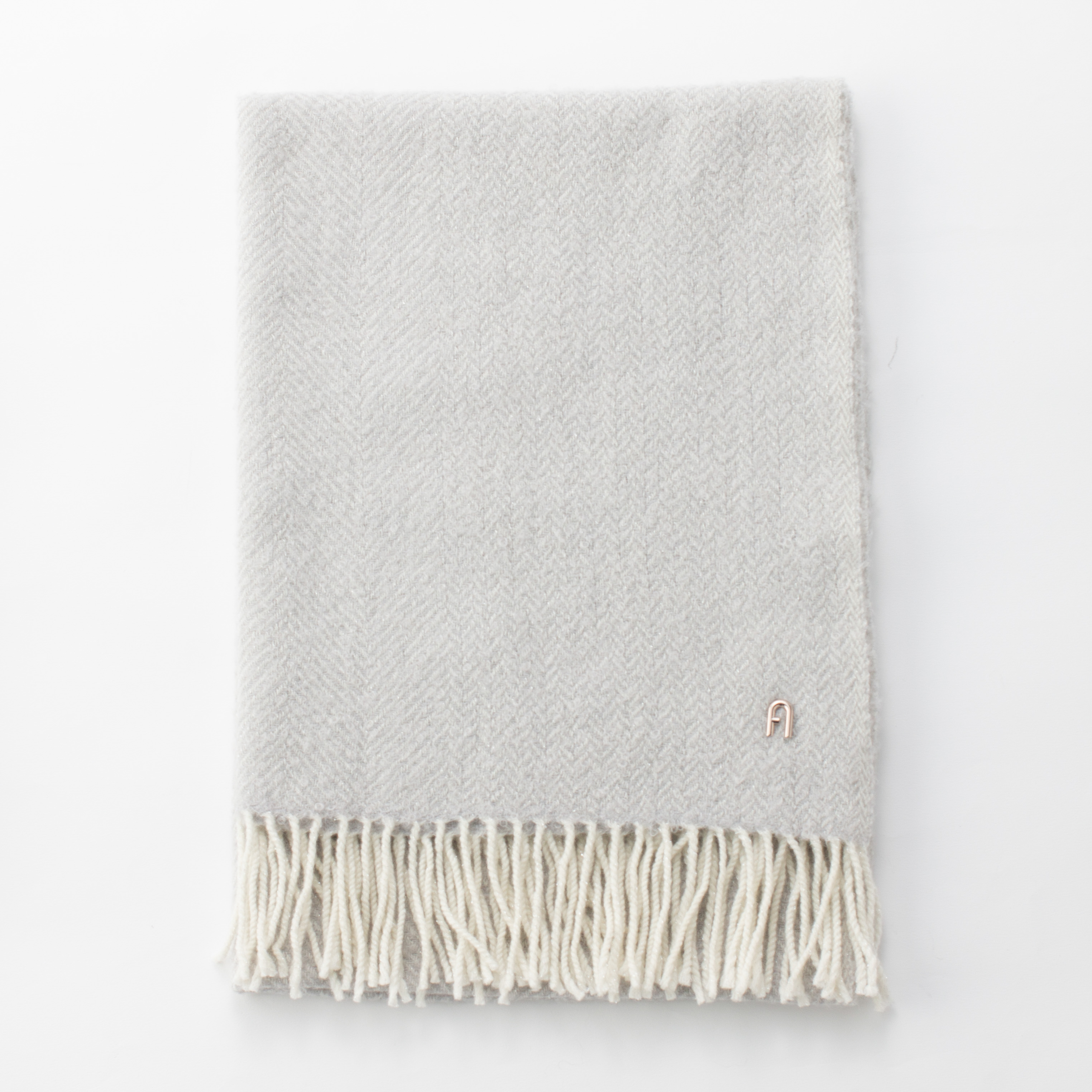 アルパカ混ツイード調ラメストール【ブランドBOX付】