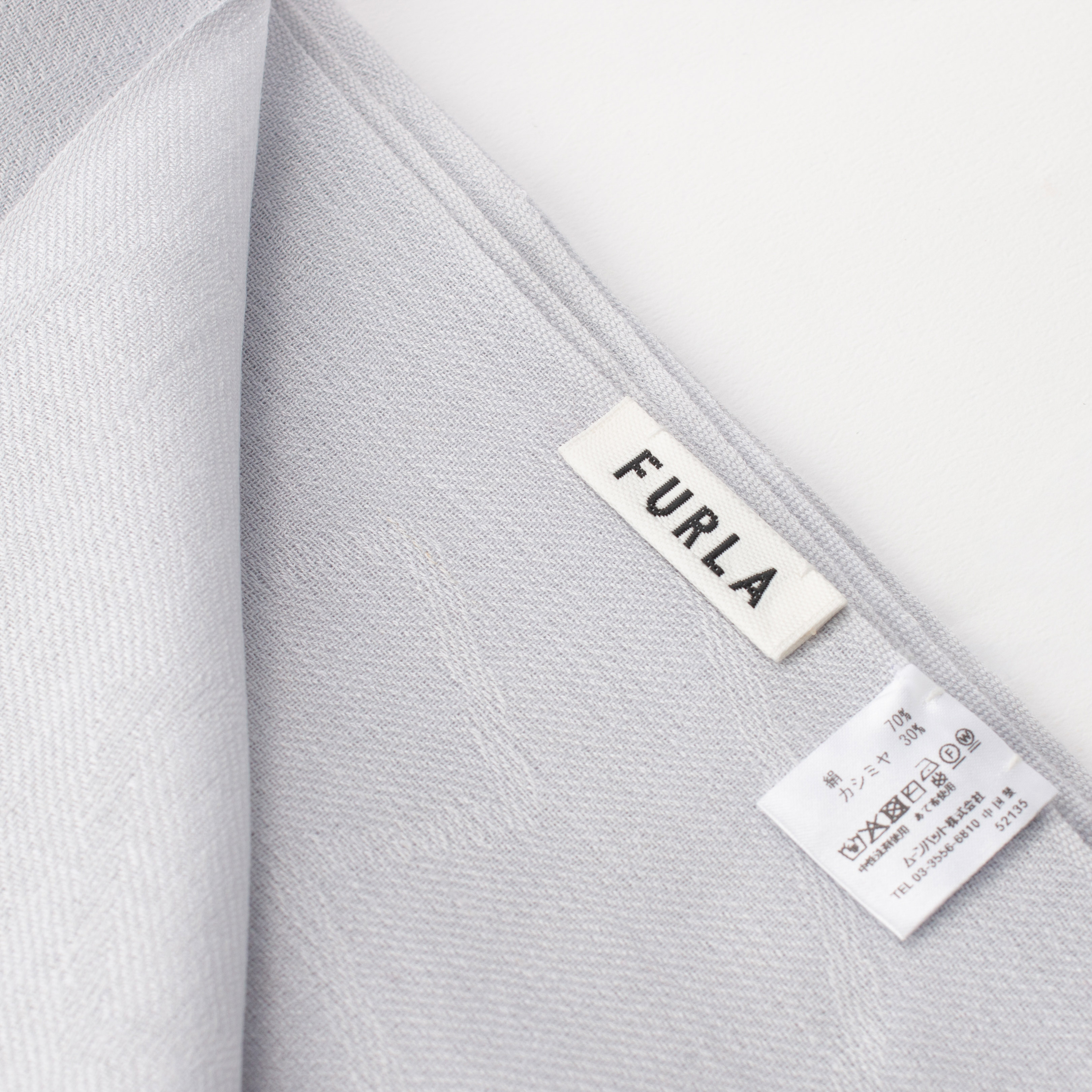 シルクカシミヤジャガードシルクストール【ブランドBOX付】