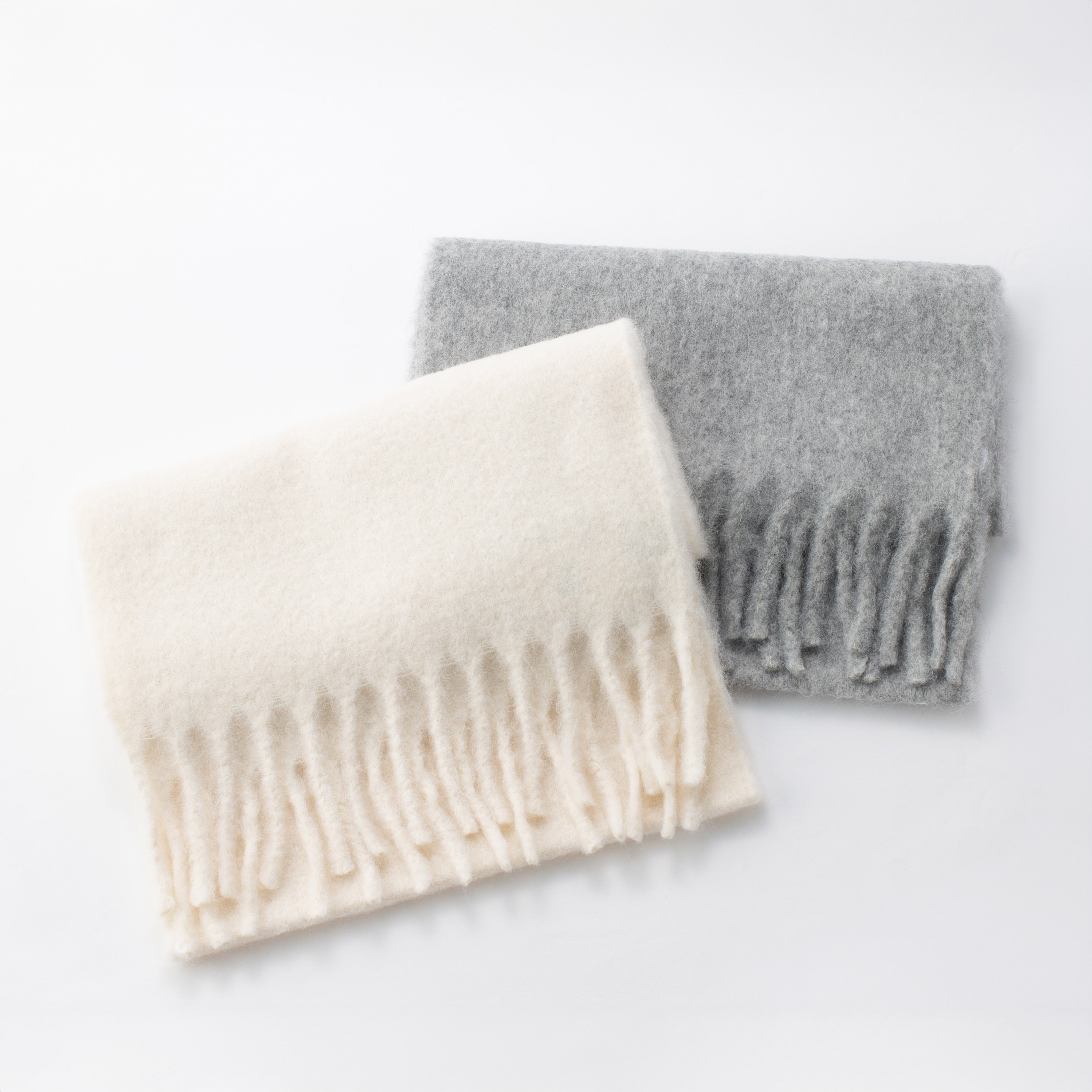 アルパカウールボリュームマフラー