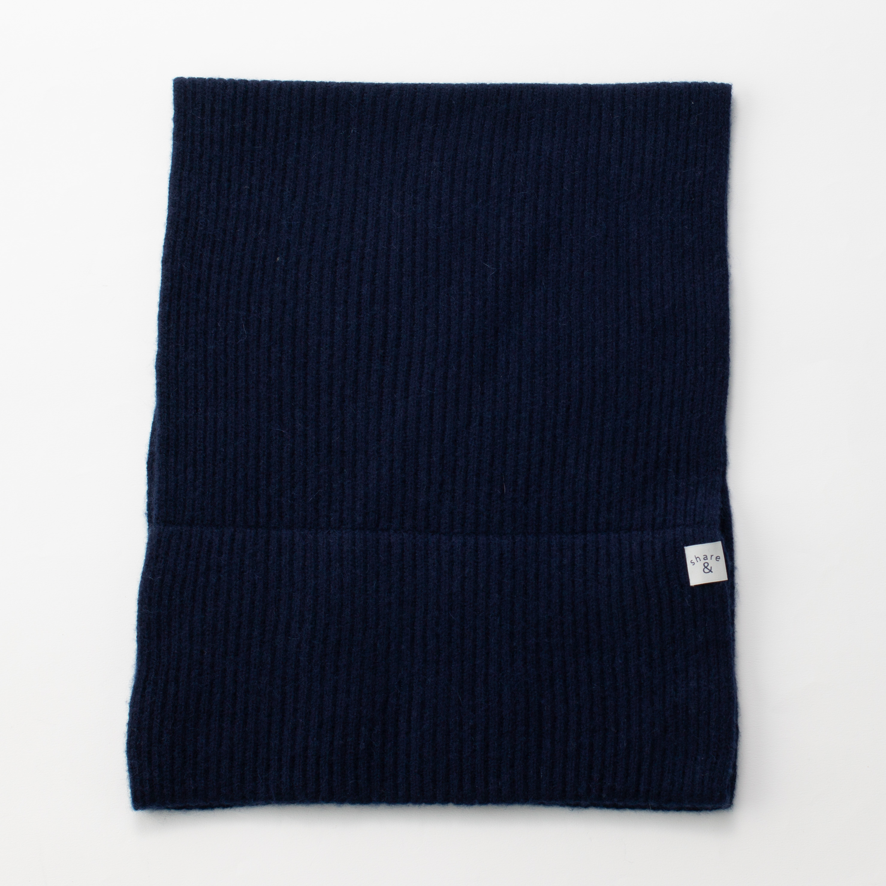 ウールカシミヤニットプチマフラー