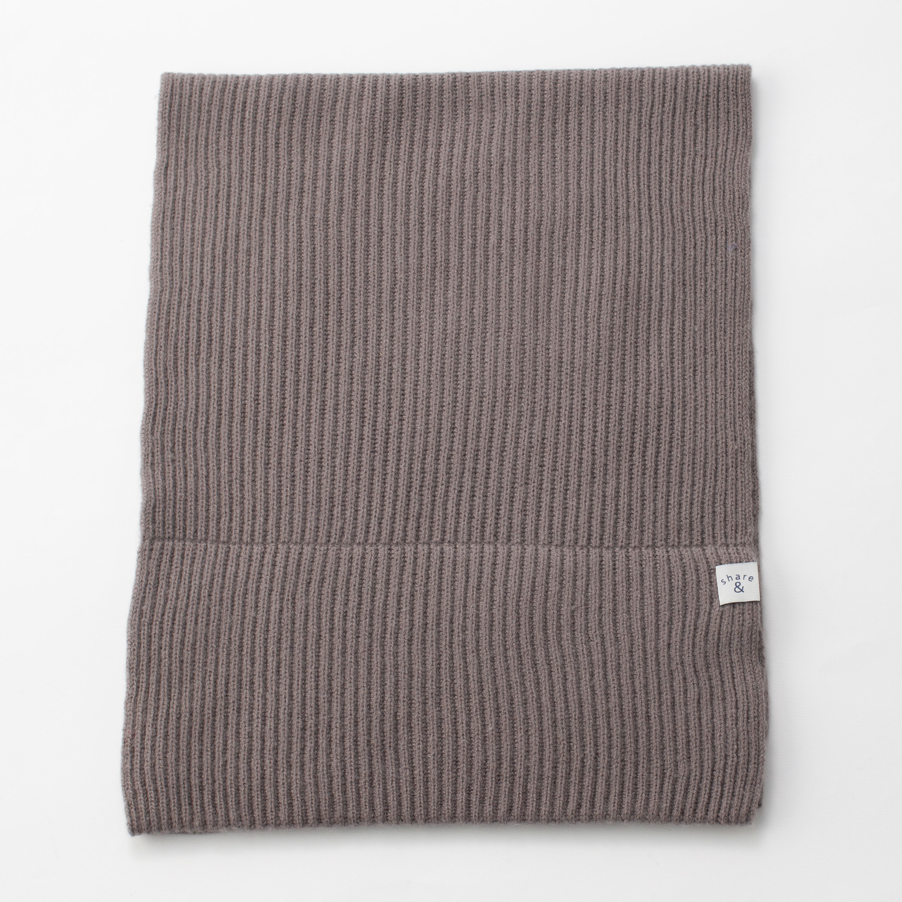 ウールカシミヤニットプチマフラー