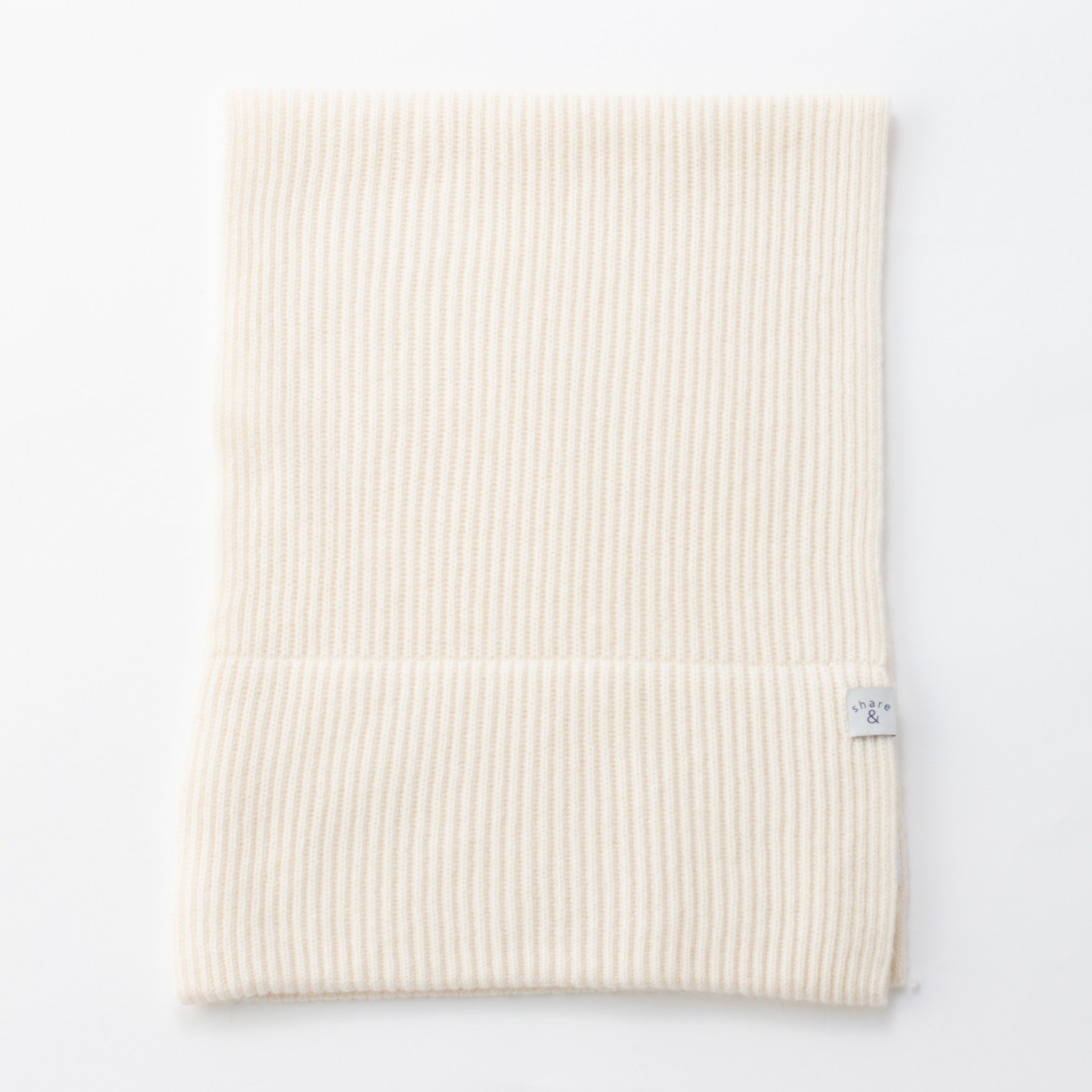 ウールカシミヤニットプチマフラー