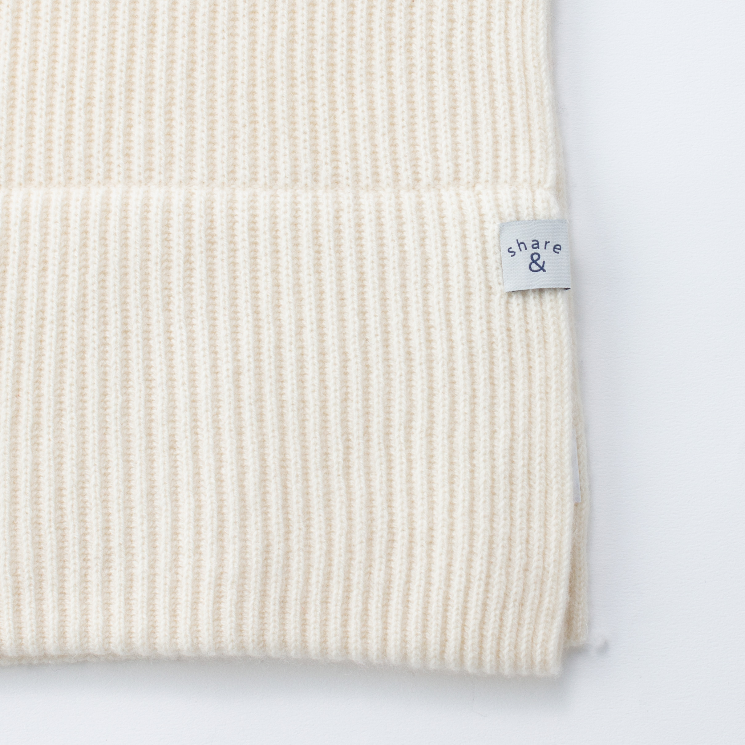 ウールカシミヤニットプチマフラー