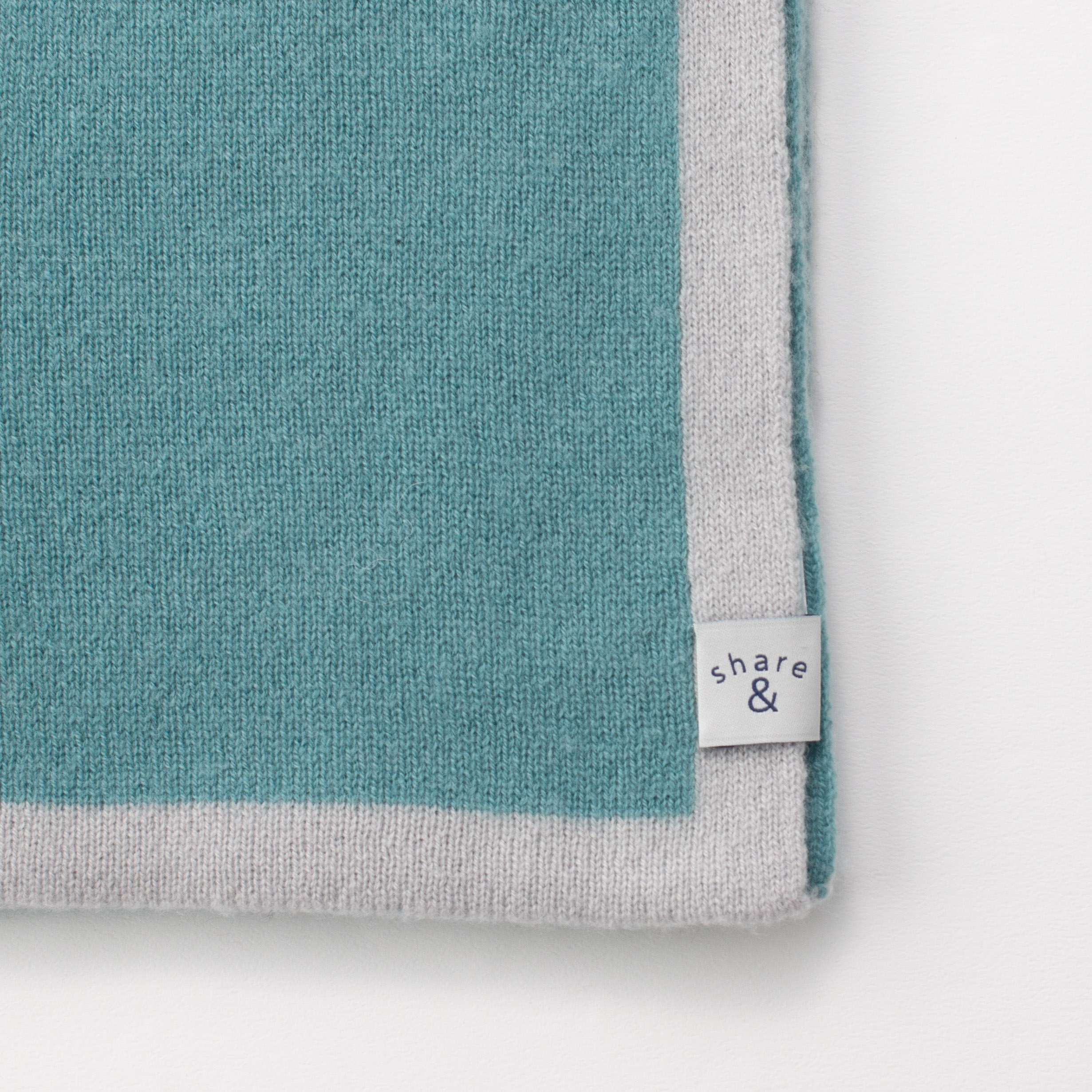 ウールカシミヤリバーシブルマフラー