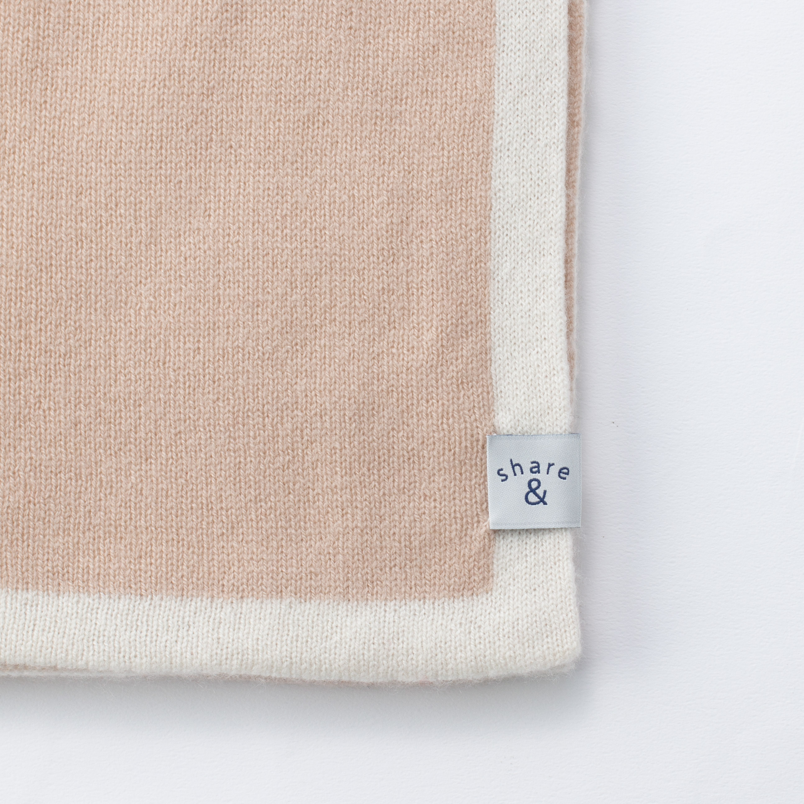 ウールカシミヤリバーシブルマフラー