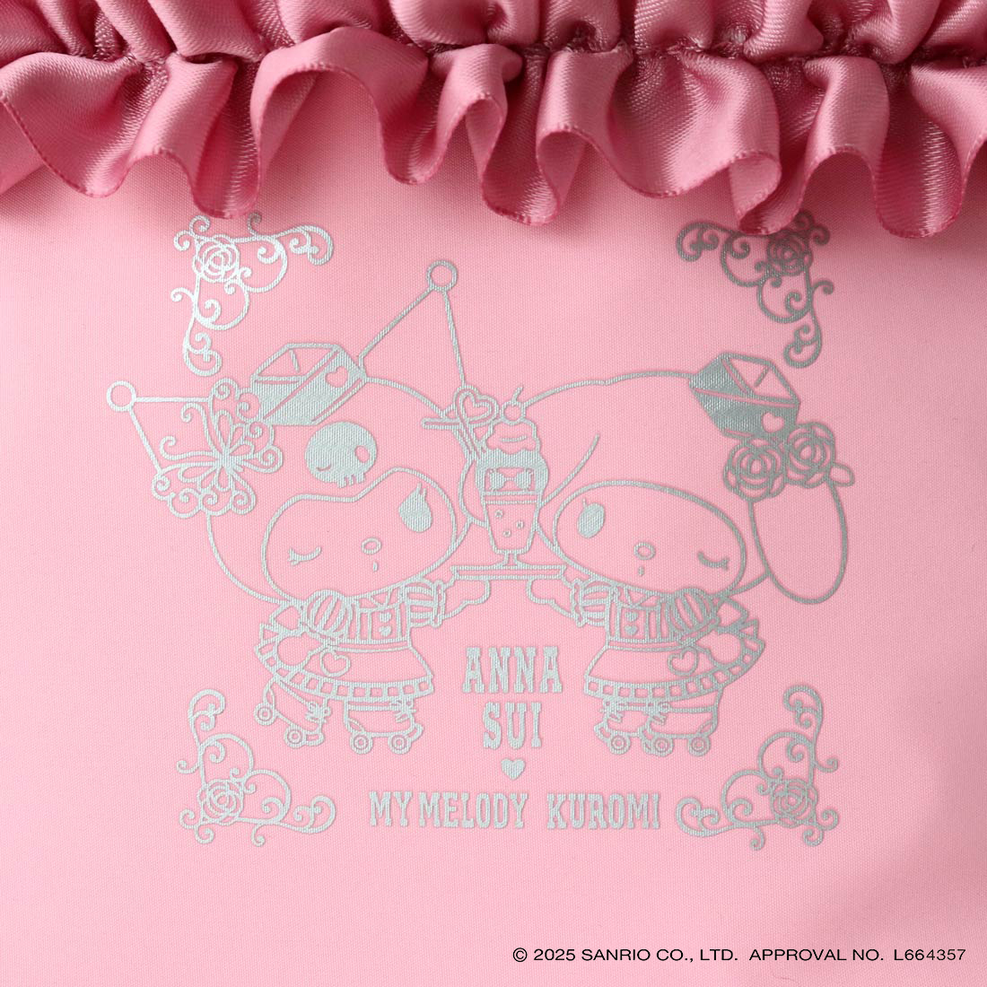 【ANNA SUI × MY MELODY KUROMI】クロミ＆マイメロディポーチ
