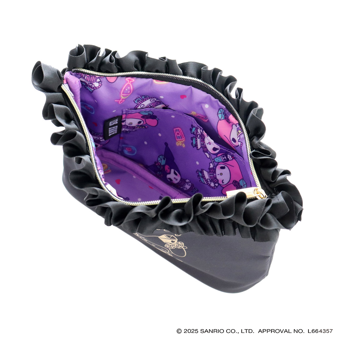 【ANNA SUI × MY MELODY KUROMI】クロミ＆マイメロディポーチ