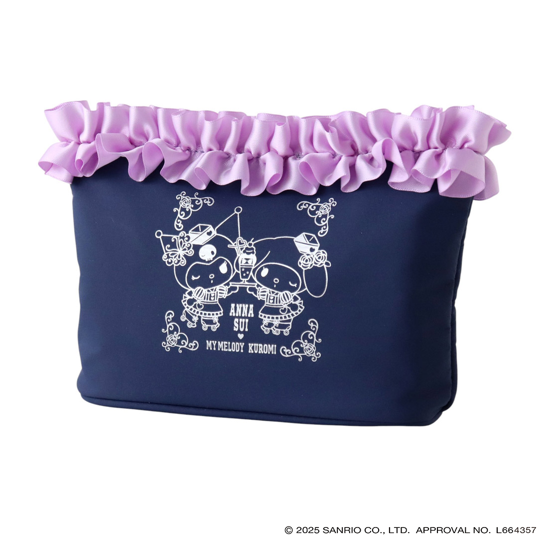 【ANNA SUI × MY MELODY KUROMI】クロミ＆マイメロディポーチ