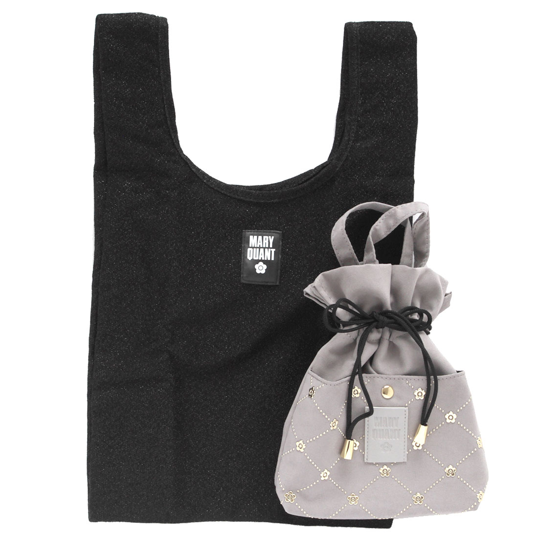 【Holiday】巾着付きエコバッグ