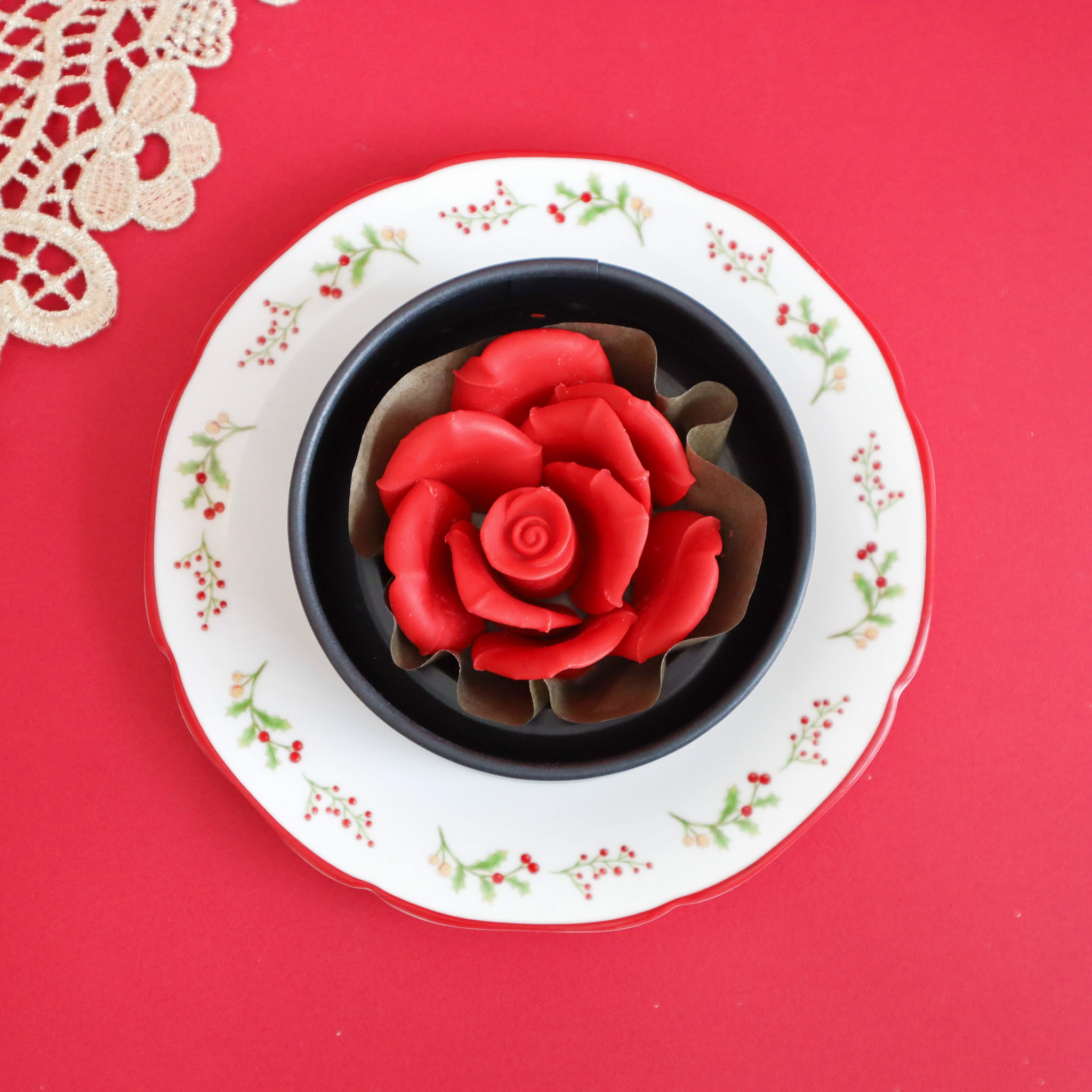 【BOX付き】DIORアディクトリップとお花のチョコレート