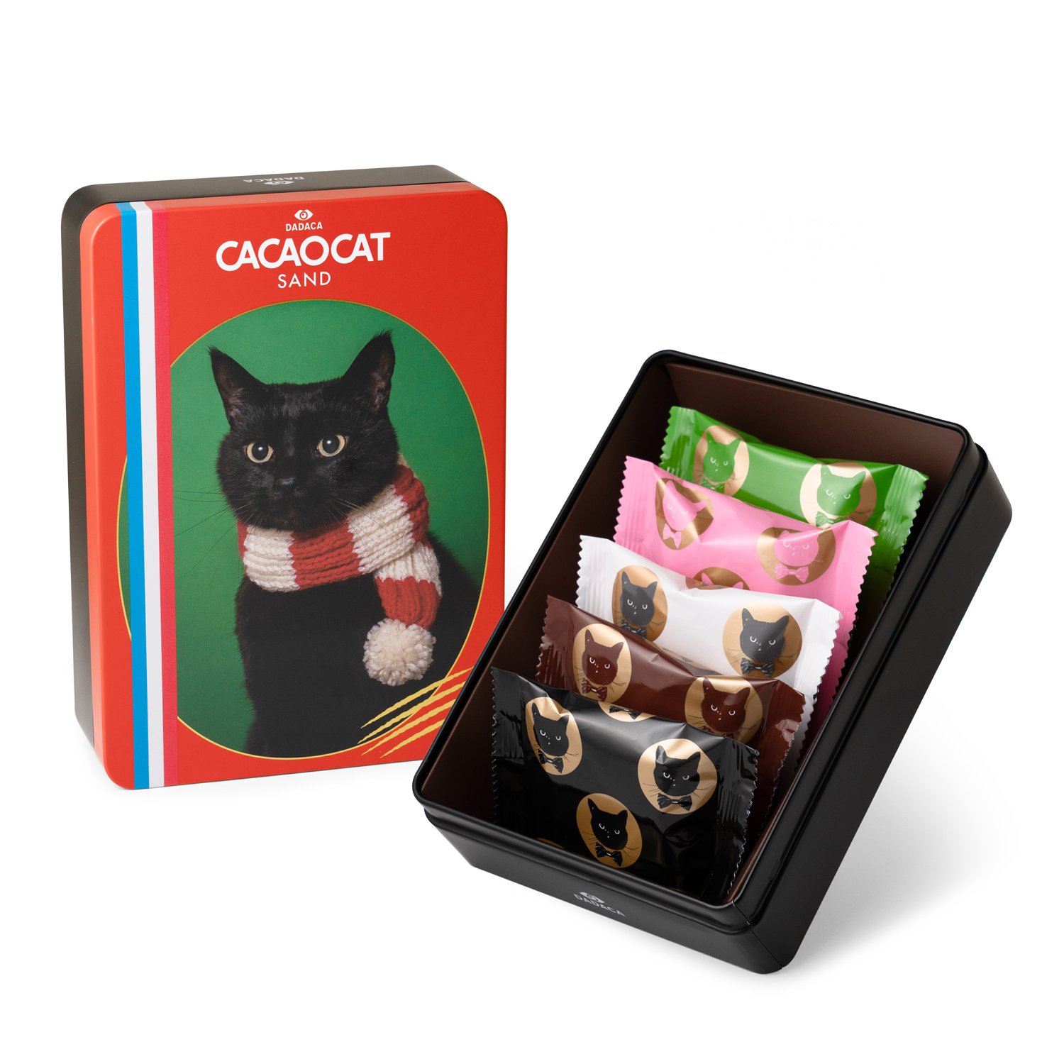 CACAOCAT SAND缶 5個入 CHRISTMAS | DADACA（ダダカ）のプレゼント