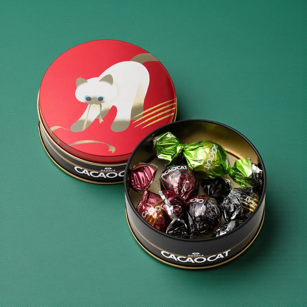 CACAOCAT缶 5個入 MERRY