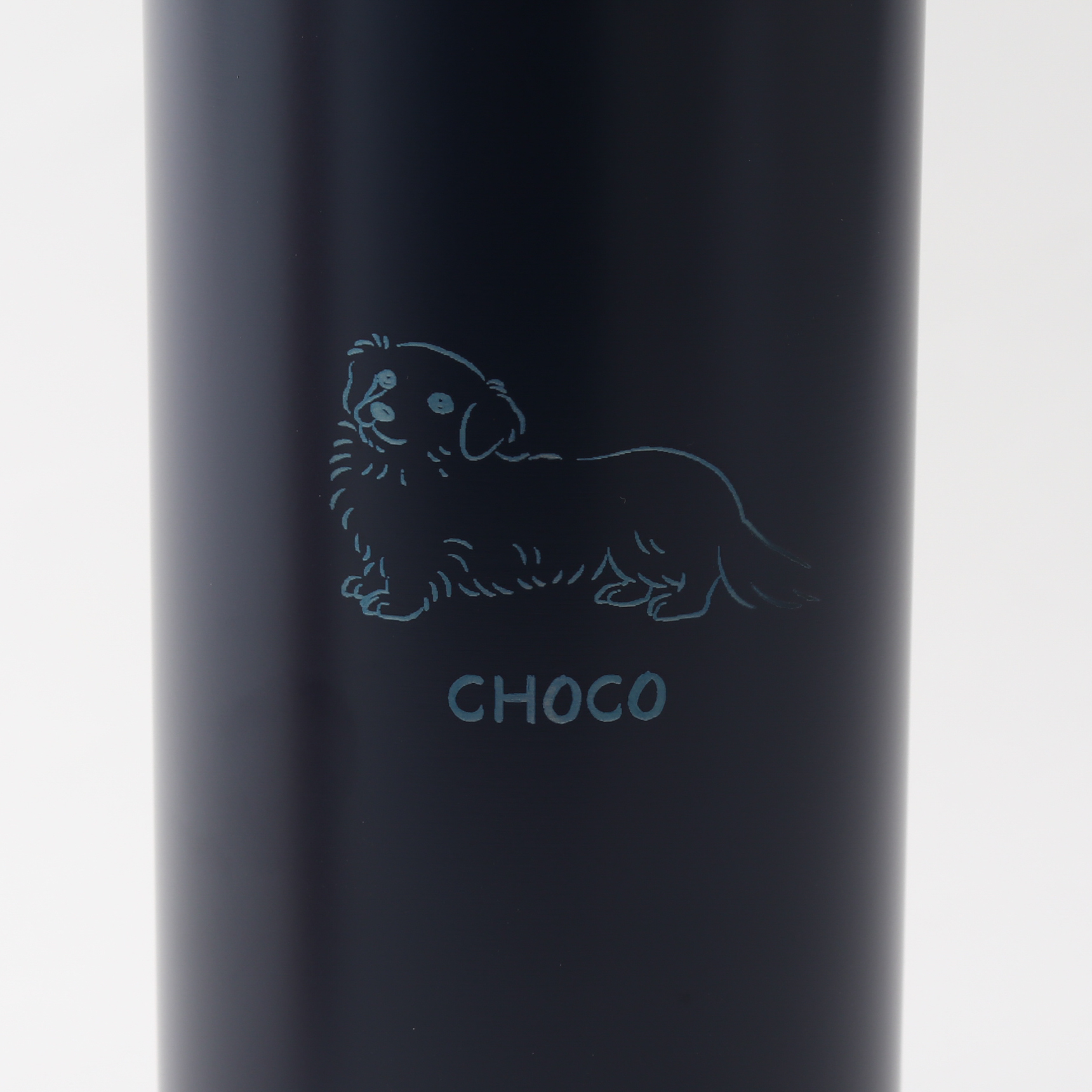 【名入れ】選べる犬種 バイカラーサーモステンレスボトル　500ml