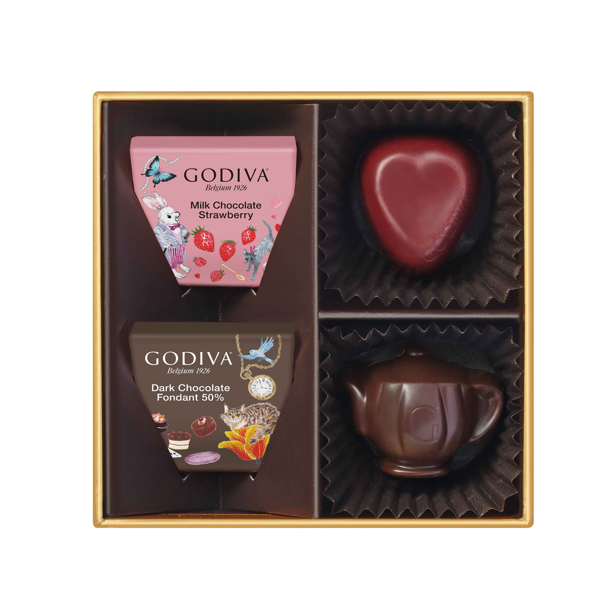 アリスのティーパーティ アソートメント 4粒入