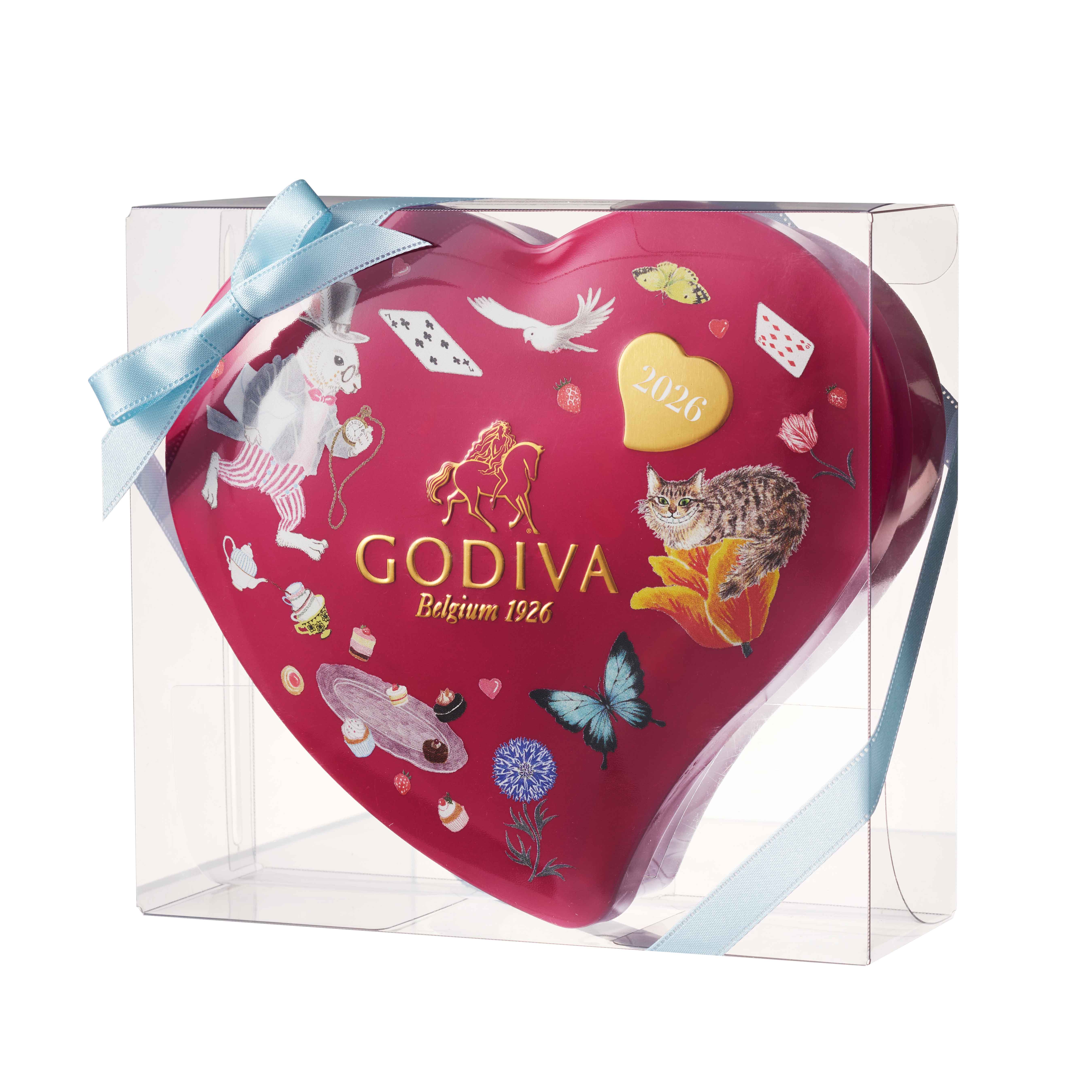 アリスのティーパーティ G キューブ アソートメント ハート缶 10粒入