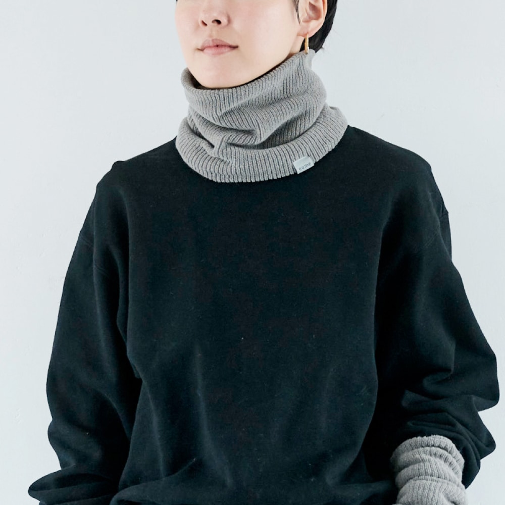 【温活ケアアイテム】ネックウォーマー ＜光電子®繊維×鷲尾式起毛＞ 