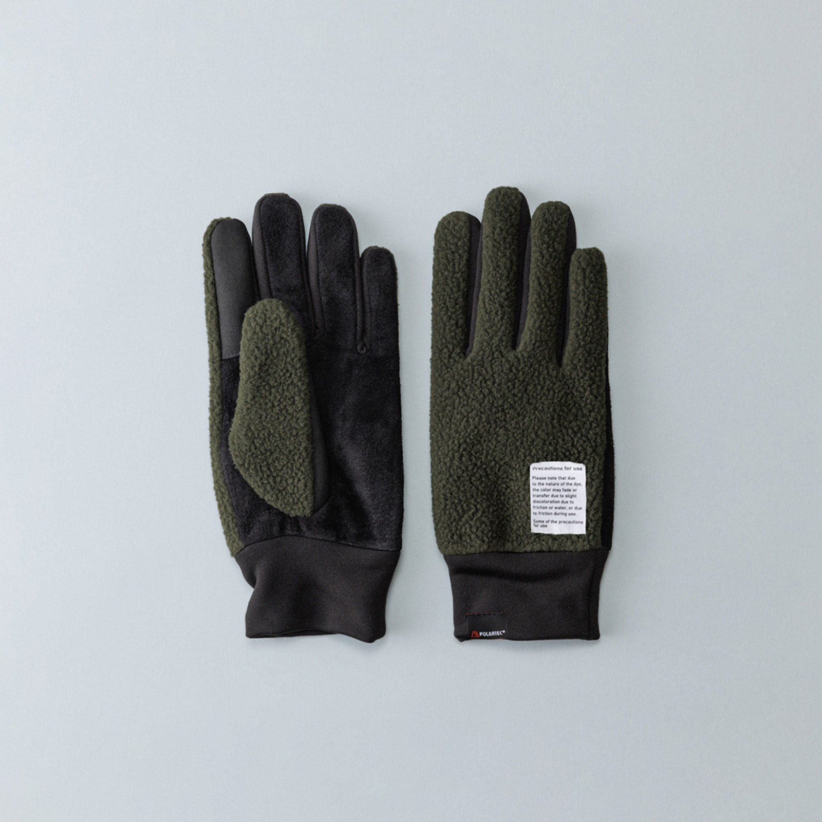 【MEN】POLARTECThermalProピッグスエードコンビグローブ / タッチパネル対応