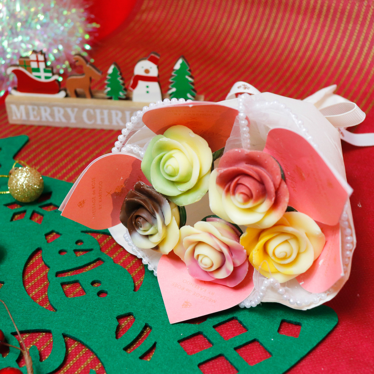 【クリスマス限定】クリスマス・ベルローズ＜5本セット＞