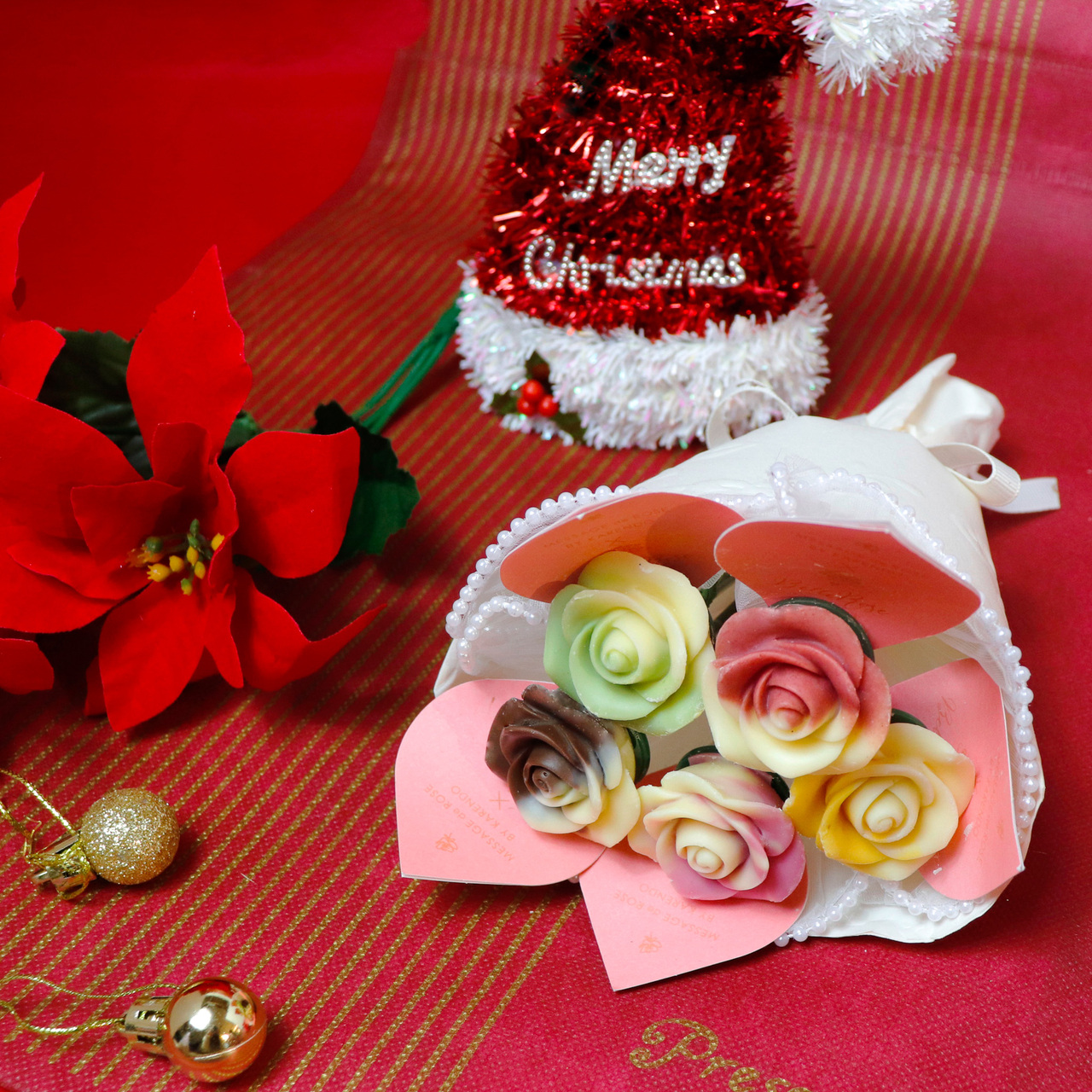 【クリスマス限定】クリスマス・ベルローズ＜5本セット＞