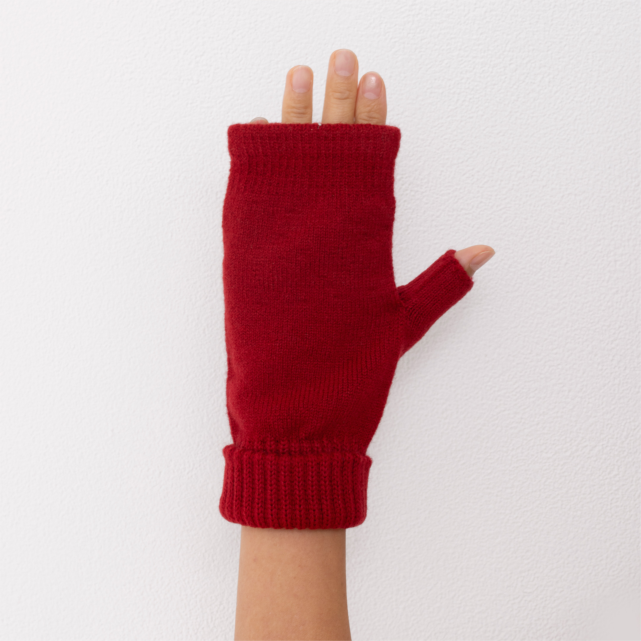 ヤッホーてぶくろ（指あきミトン）