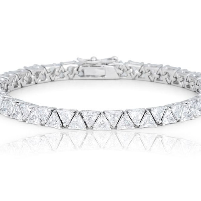 【Clementia】ダイアナトリリアントカットブレスレット