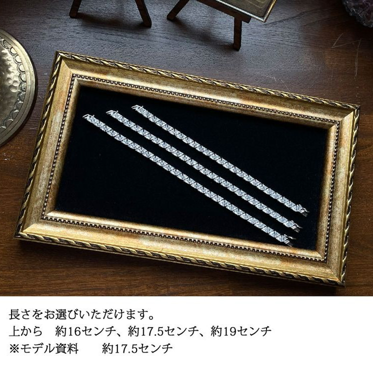 【Clementia】ダイアナトリリアントカットブレスレット