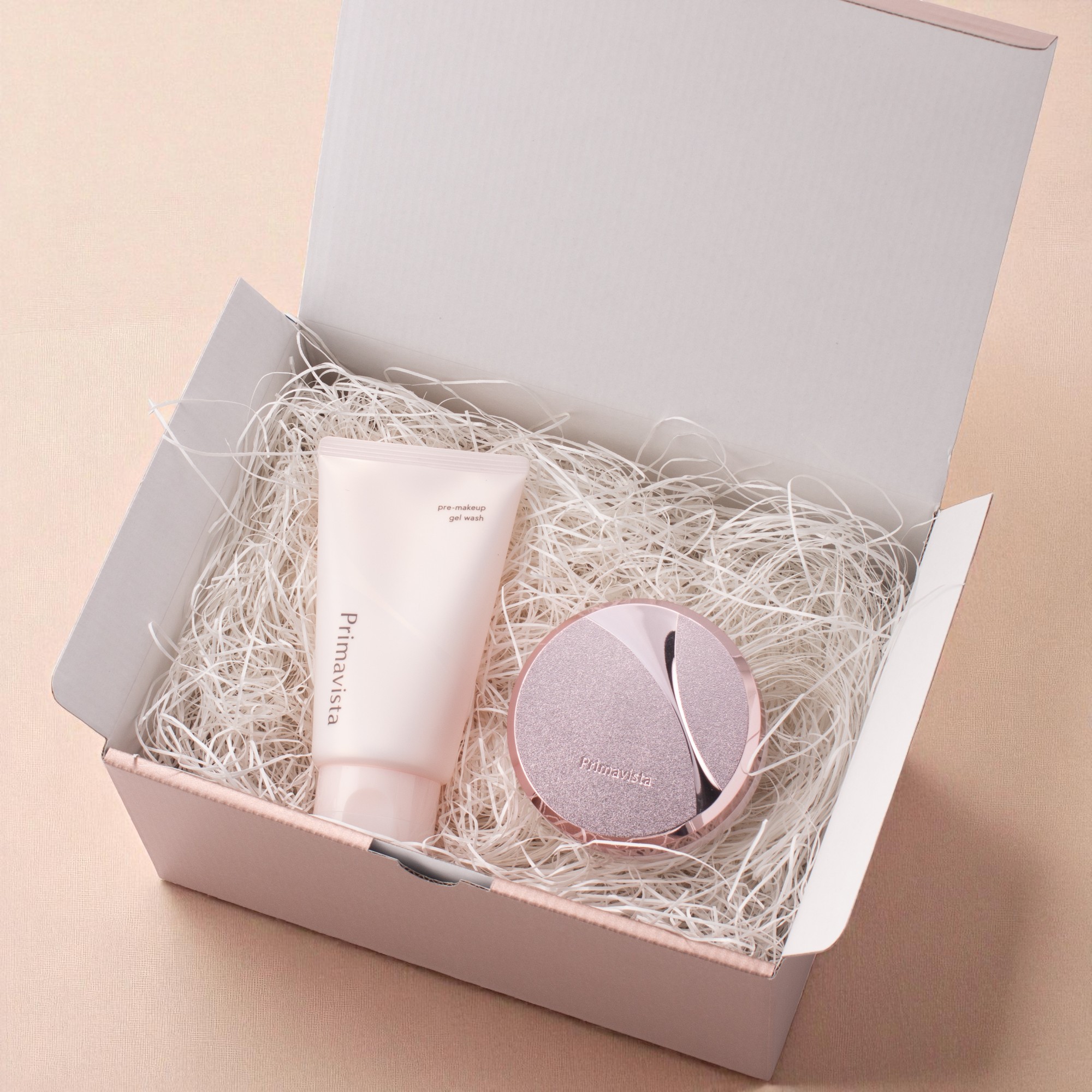 プリマヴィスタ 【ギフトボックス付】艶カバー仕上がりが叶う！メイクセット