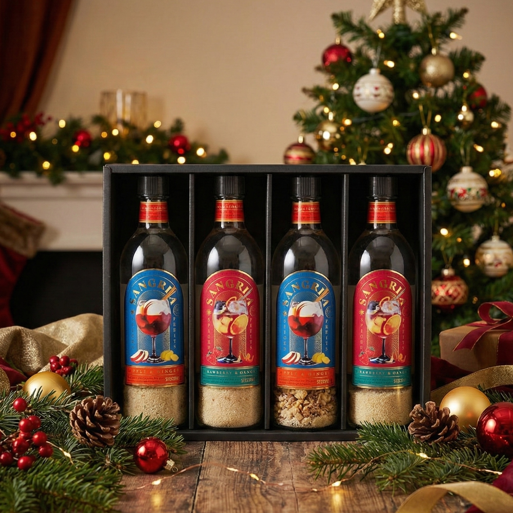 【クリスマスの夜に♪】サングリアの素4本セット