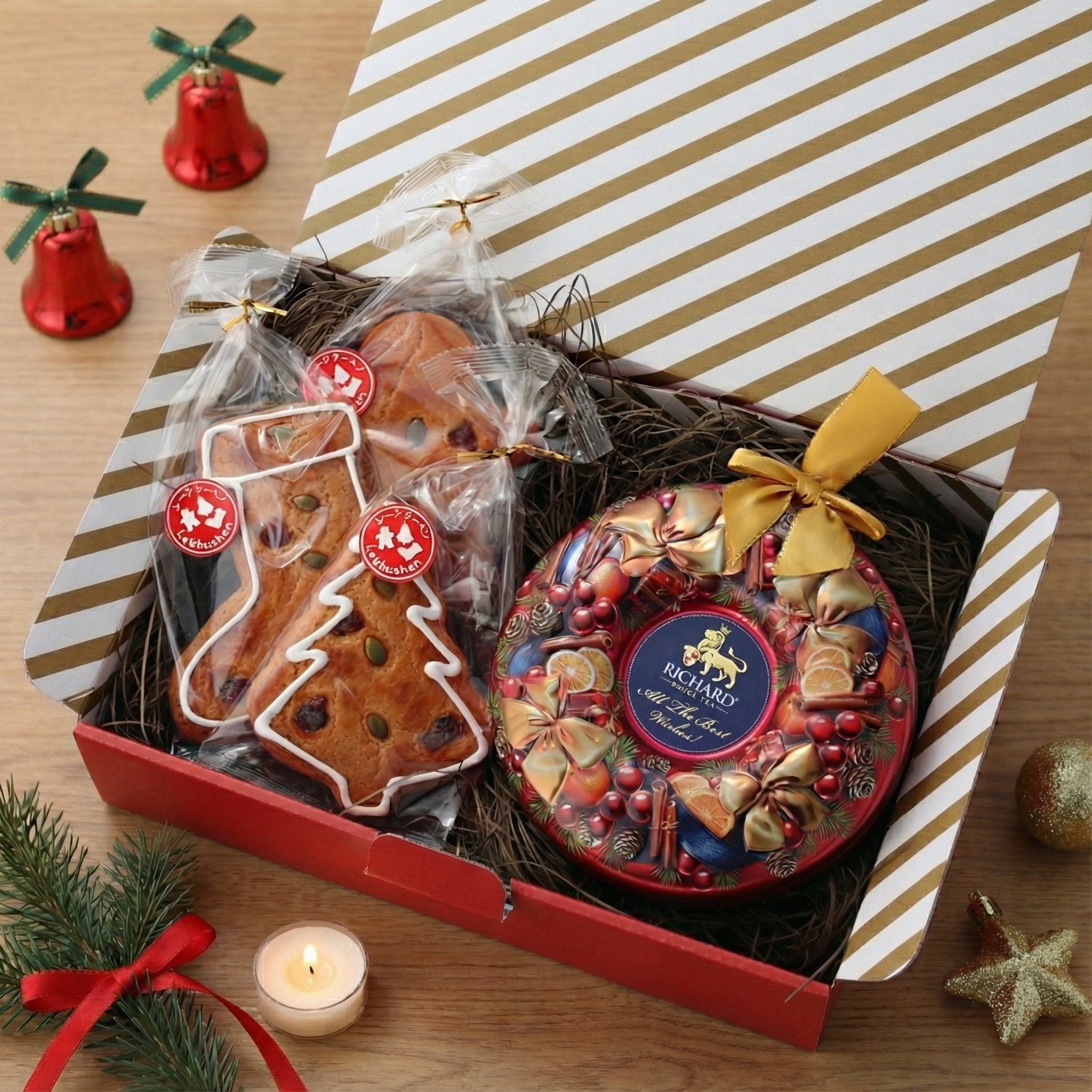 チェリッシュドテディーズ サンタの工房 6 点セット DP006 サンタのトイショップ