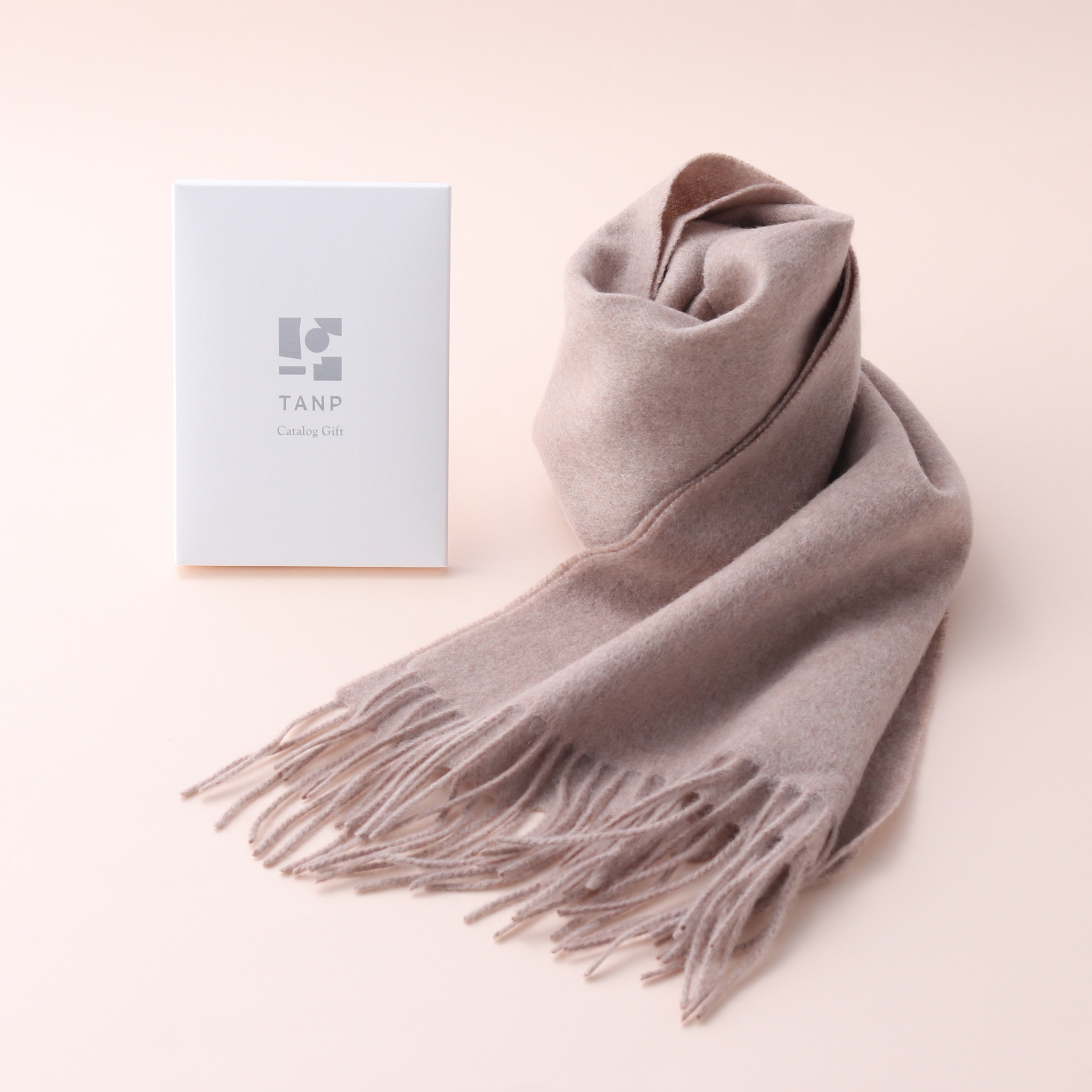 【名入れ】選べるカタログとマフラーセット