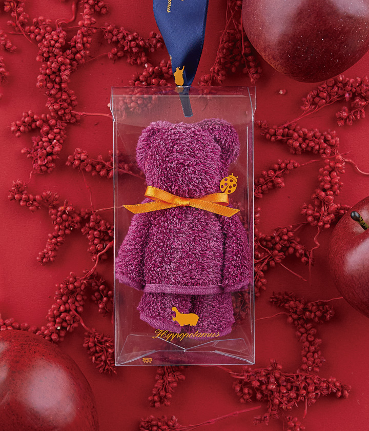 チーフベアハンカチタオル＜ギフトパッケージ＞