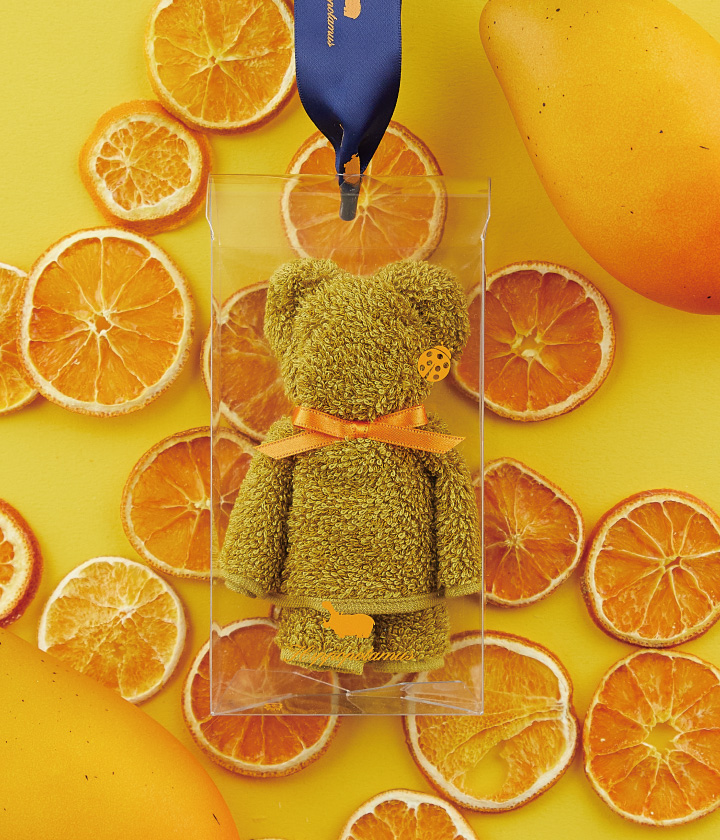 チーフベアハンカチタオル＜ギフトパッケージ＞