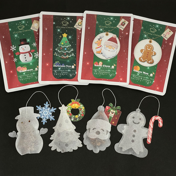 手のひらサイズの恐竜ライトと選べる紅茶のセット