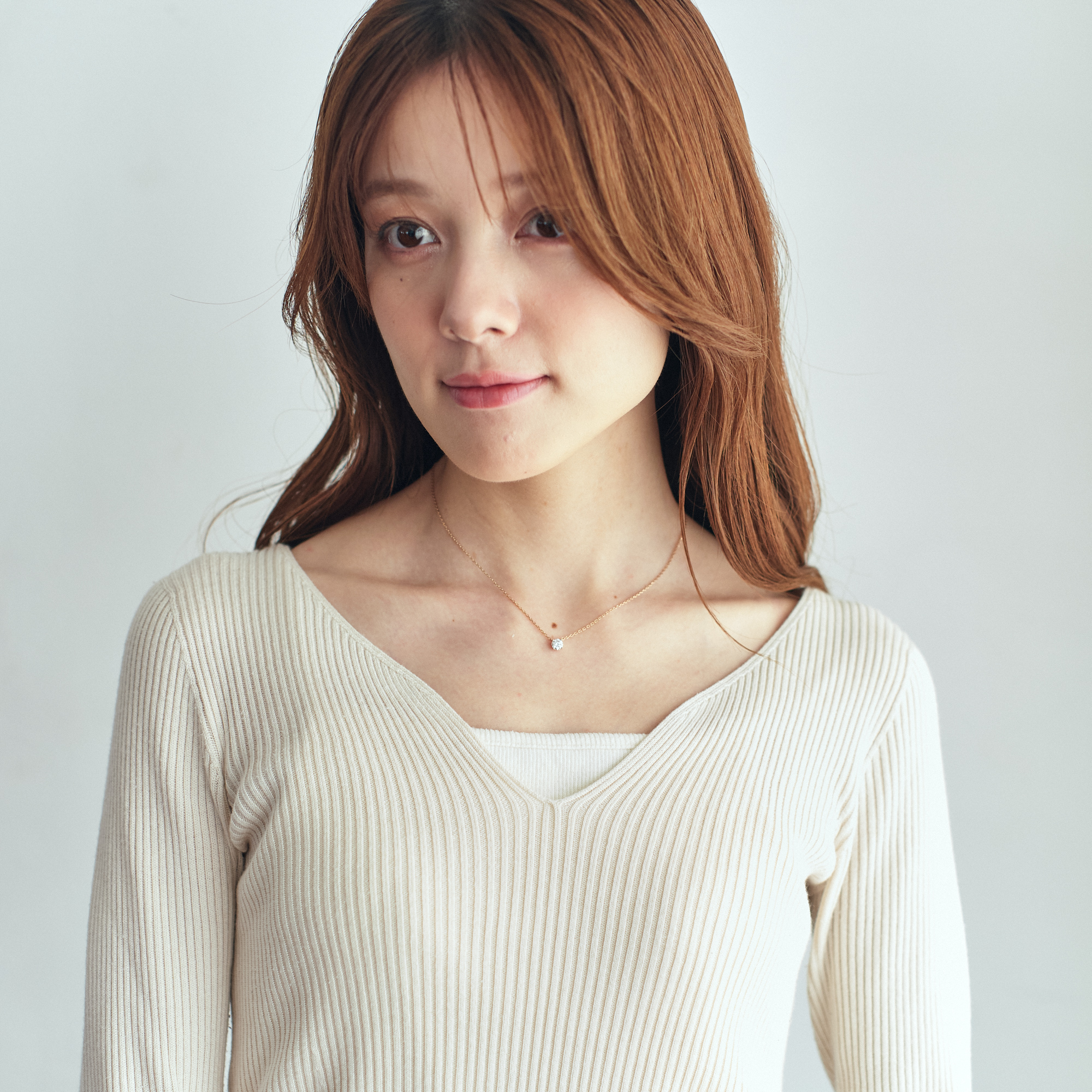 【限定ハートケース】一粒ネックレスとテディベアセット