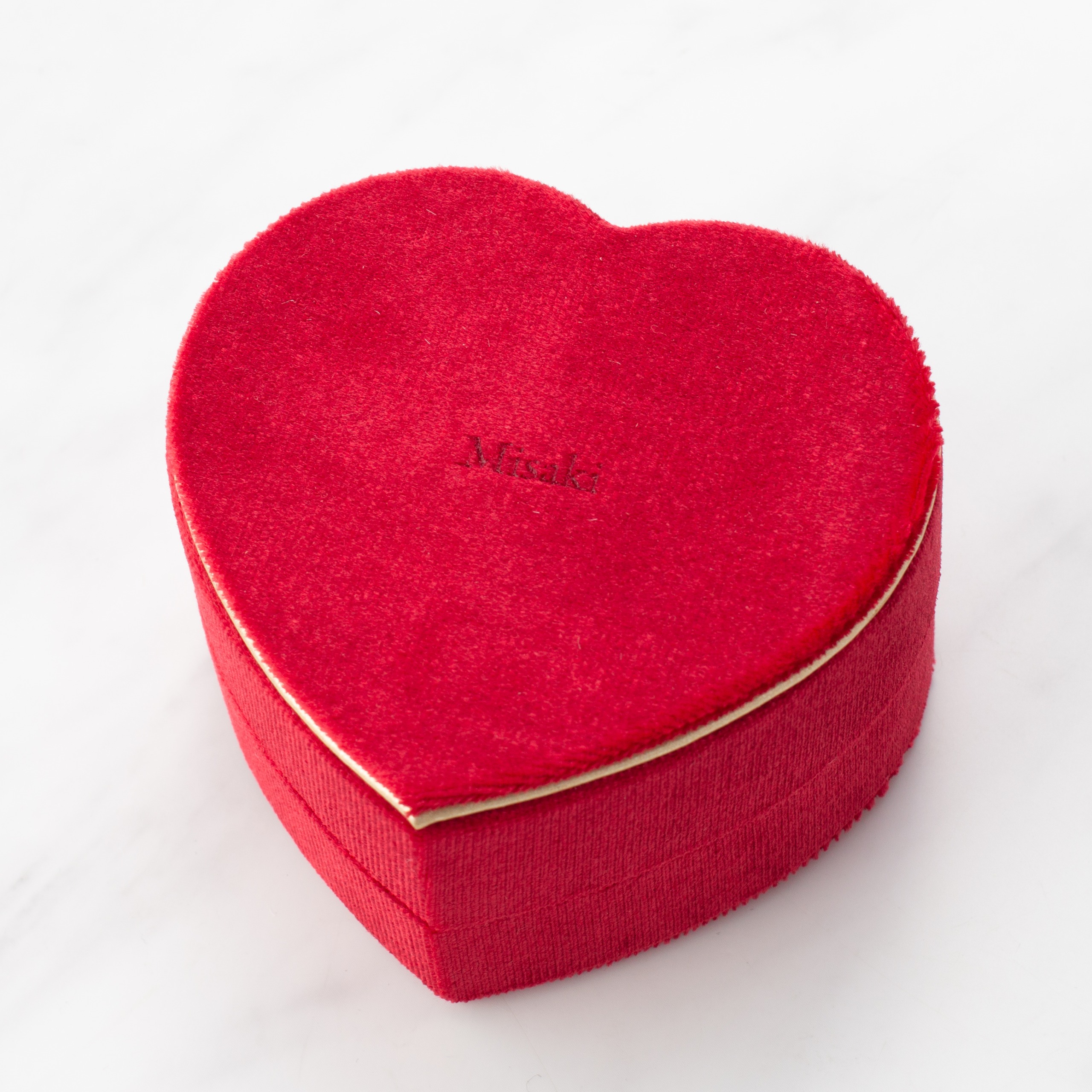 【限定ハートケース】一粒ネックレスとテディベアセット