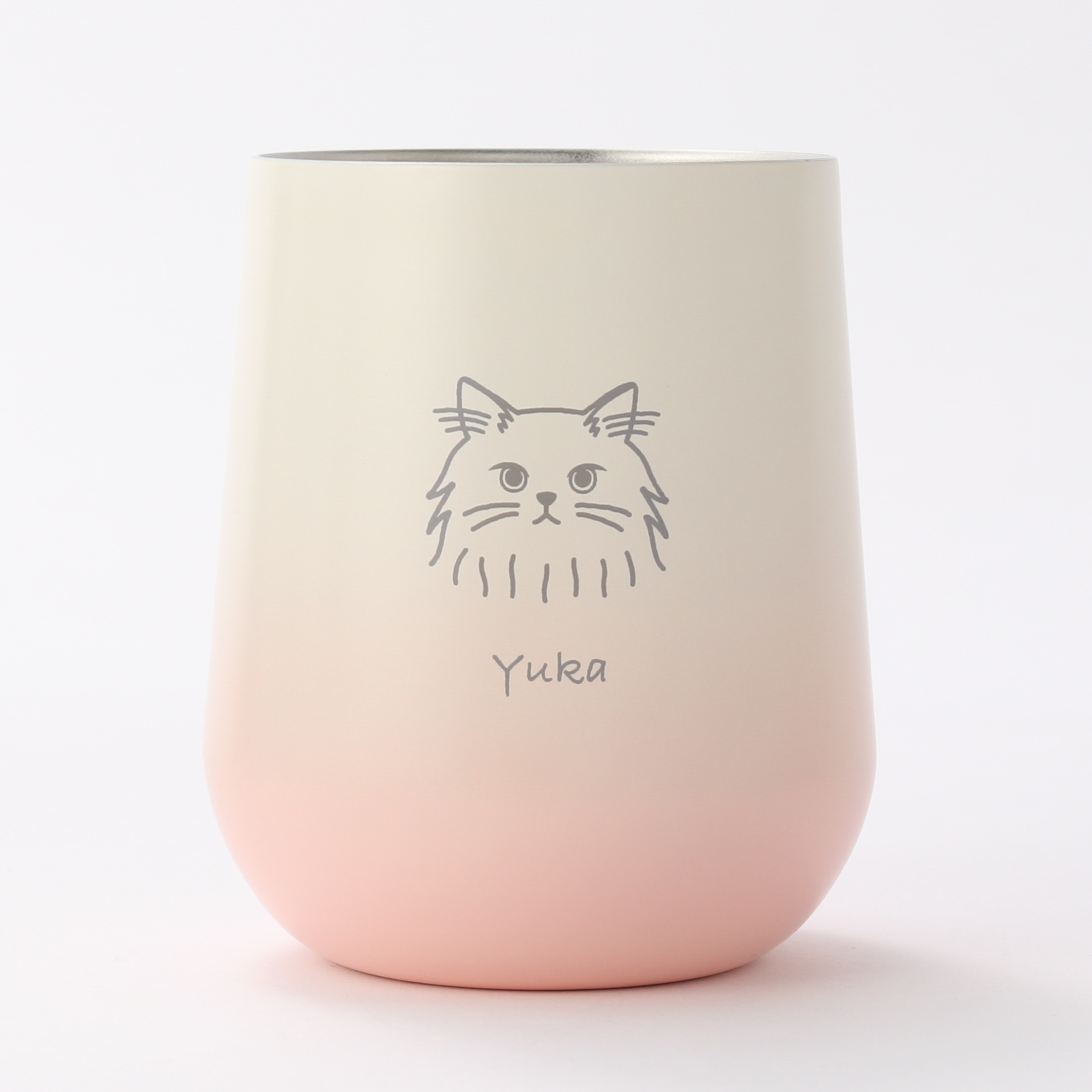 カタログギフト"CAT LOVER"と刻印タンブラーセット