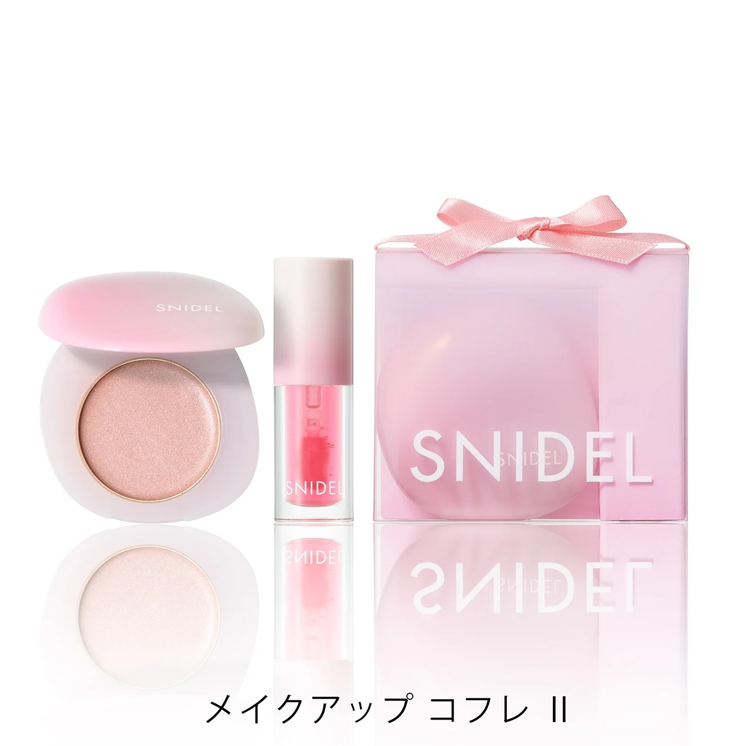 【数量限定】SNIDEL メイクアップ コフレ ＜限定2種 リップオイル＋アイ&チーク/ハイライト＞