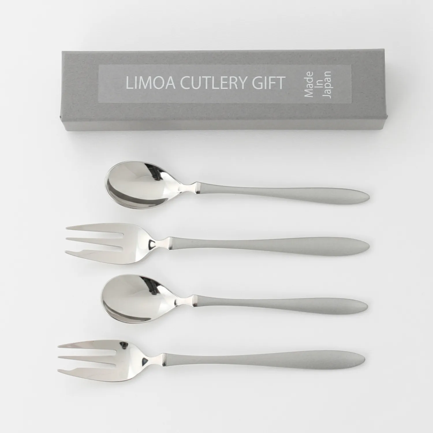 リモア　ティースプーン＆ケーキフォーク4PSET SV