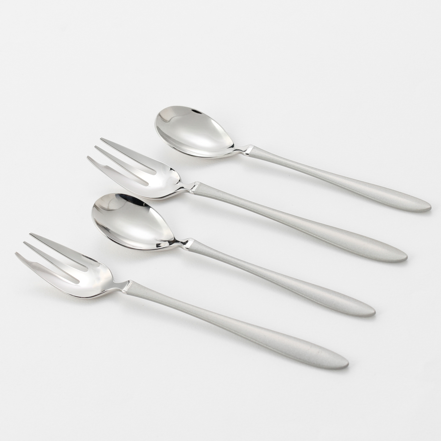 リモア　ティースプーン＆ケーキフォーク4PSET SV