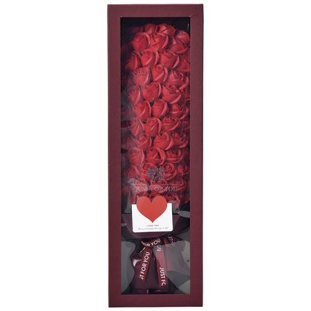 還暦祝いにおすすめ！60輪のソープフラワーブーケ