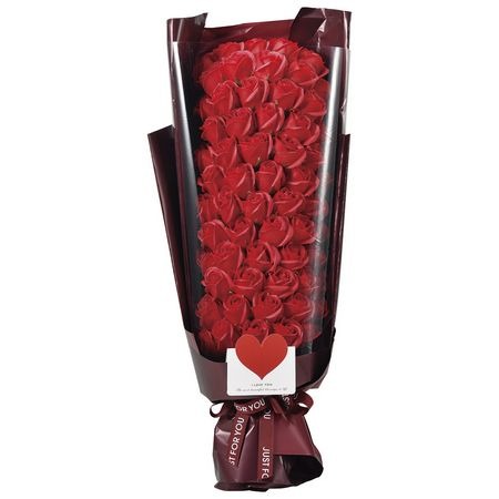 還暦祝いにおすすめ！60輪のソープフラワーブーケ