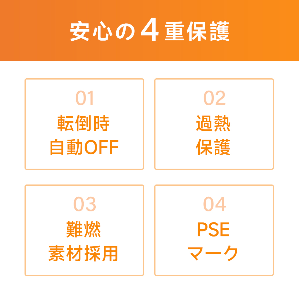 ＜1秒即暖＞省エネセラミックヒーター