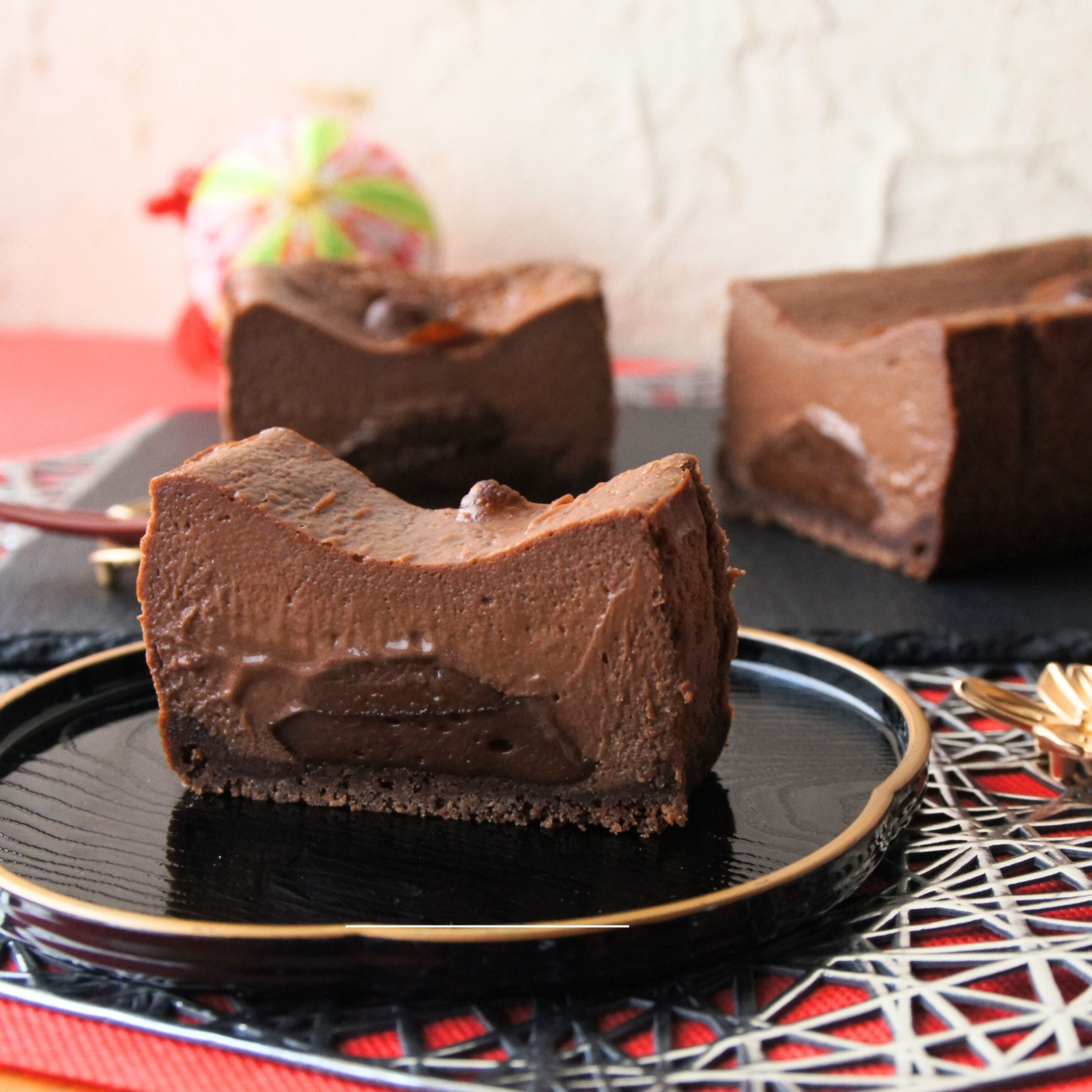 生チョコわらび生チーズケーキ