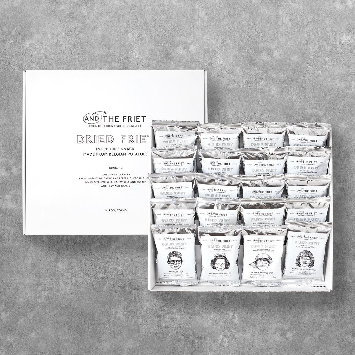 【出産内祝い熨斗対応 名入れ・写真入れ可能】MINI 20-PACK GIFT BOX