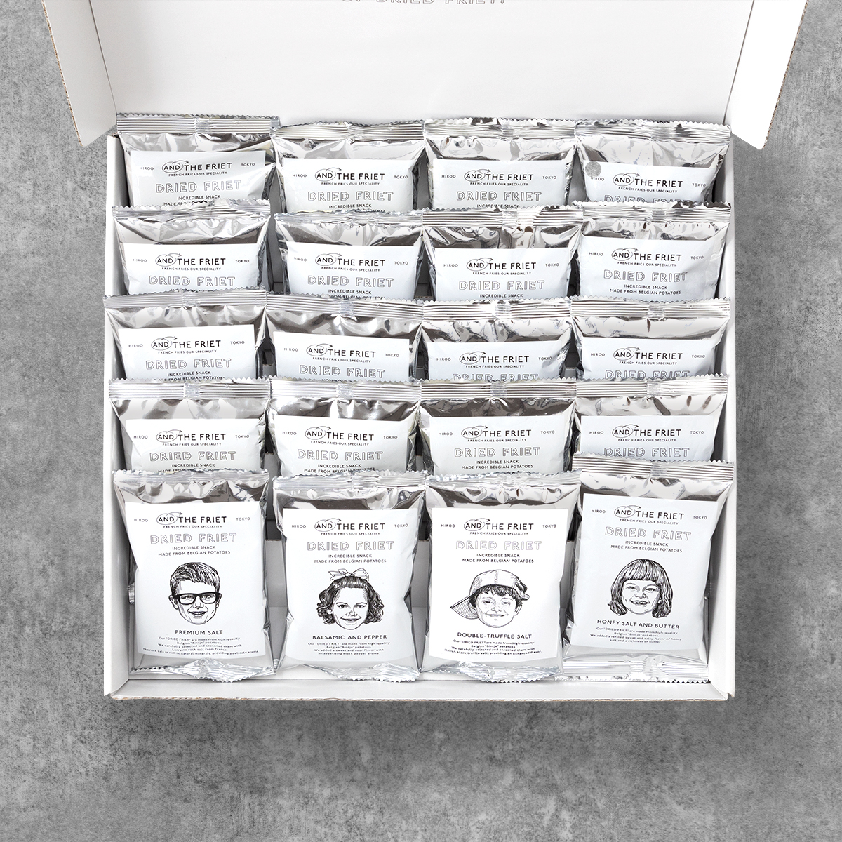【出産内祝い熨斗対応 名入れ・写真入れ可能】MINI 20-PACK GIFT BOX