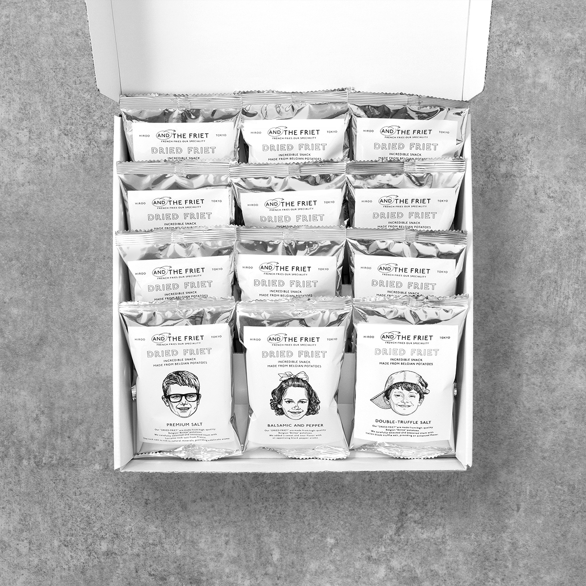【出産内祝い熨斗対応 名入れ・写真入れ可能】MINI 12-PACK GIFT BOX